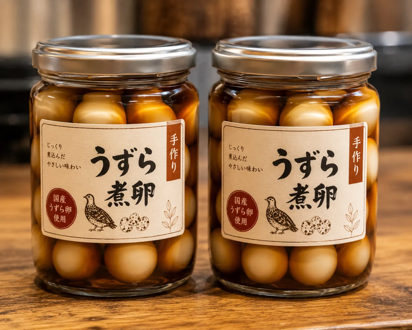 うずら煮卵