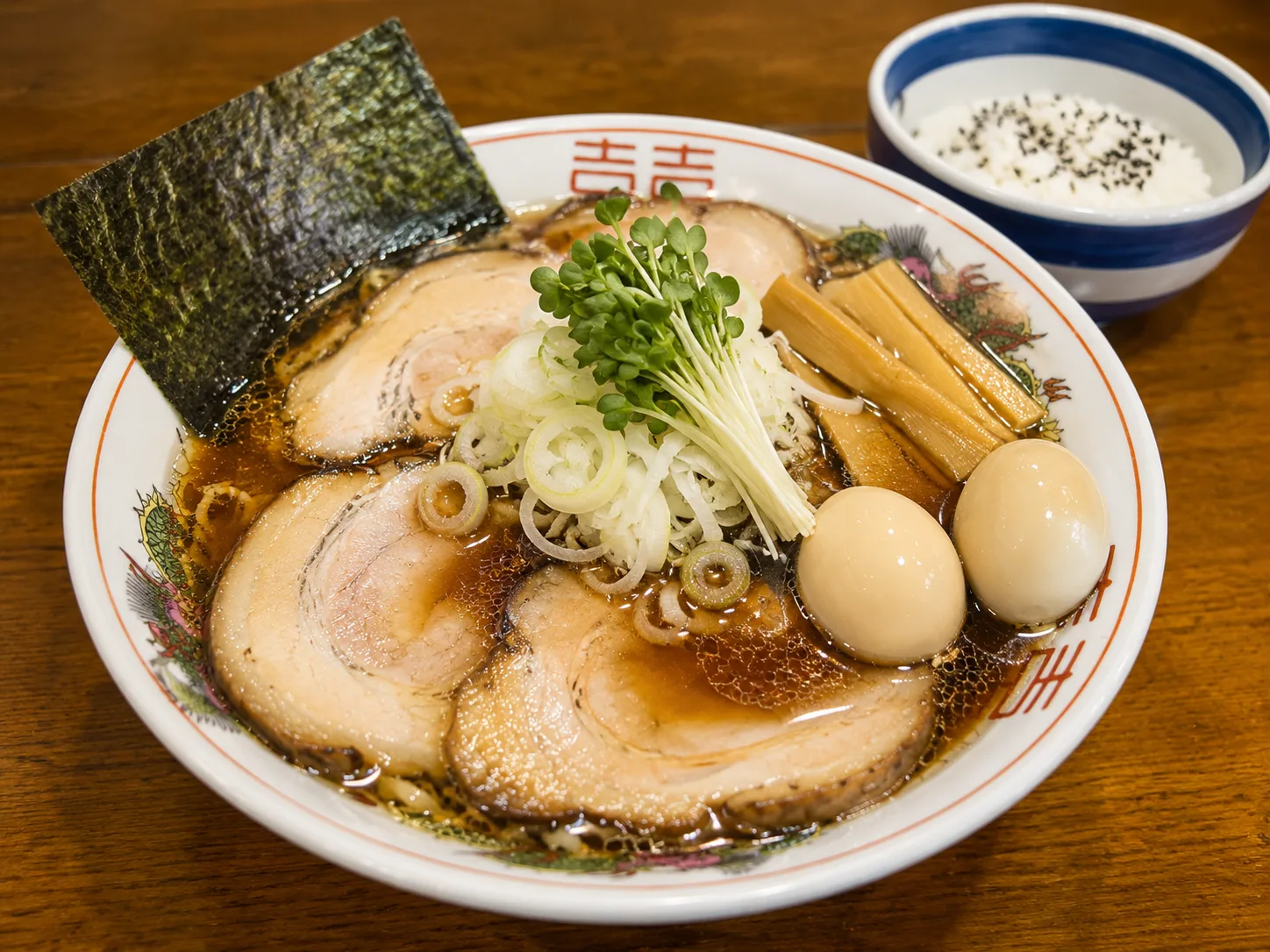 熟成醤油らーめん